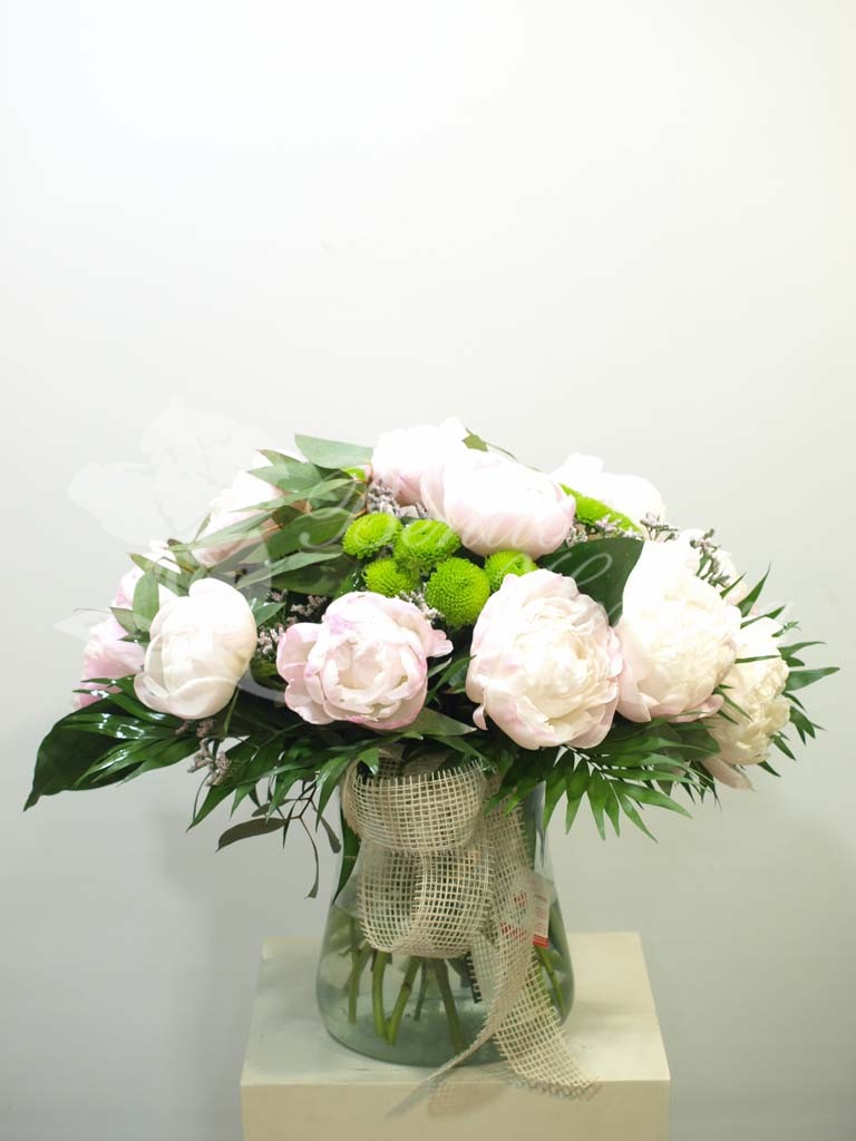 Jarrón de peonias 2 Jarrón de peonias 2