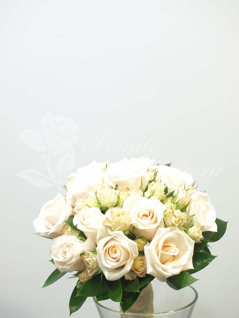 Bouquet novia rosa champany 4 Bouquet novia rosa champany 4