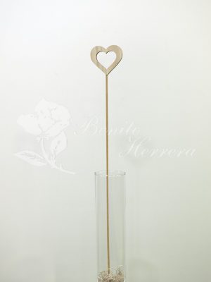 Pincho corazón mediano 6