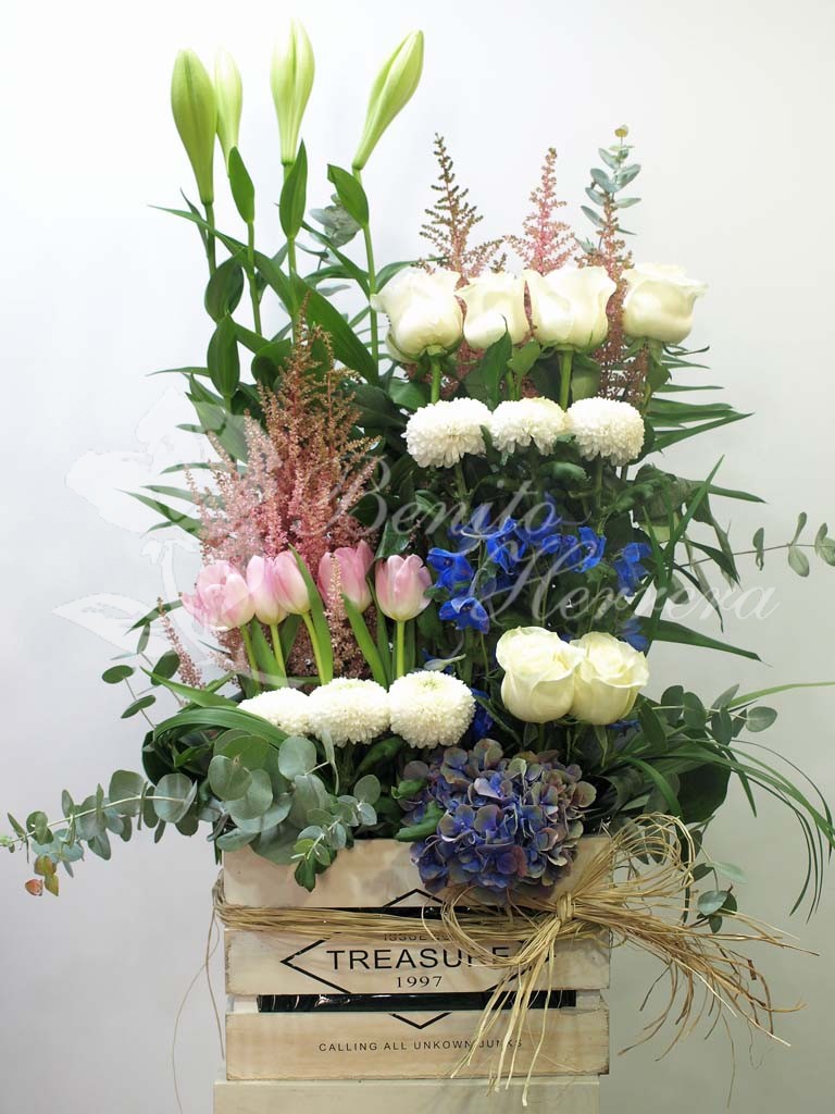 Centro paralelo en caja de madera 3 centro paralelo en caja de madera