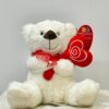 Oso piruleta corazón