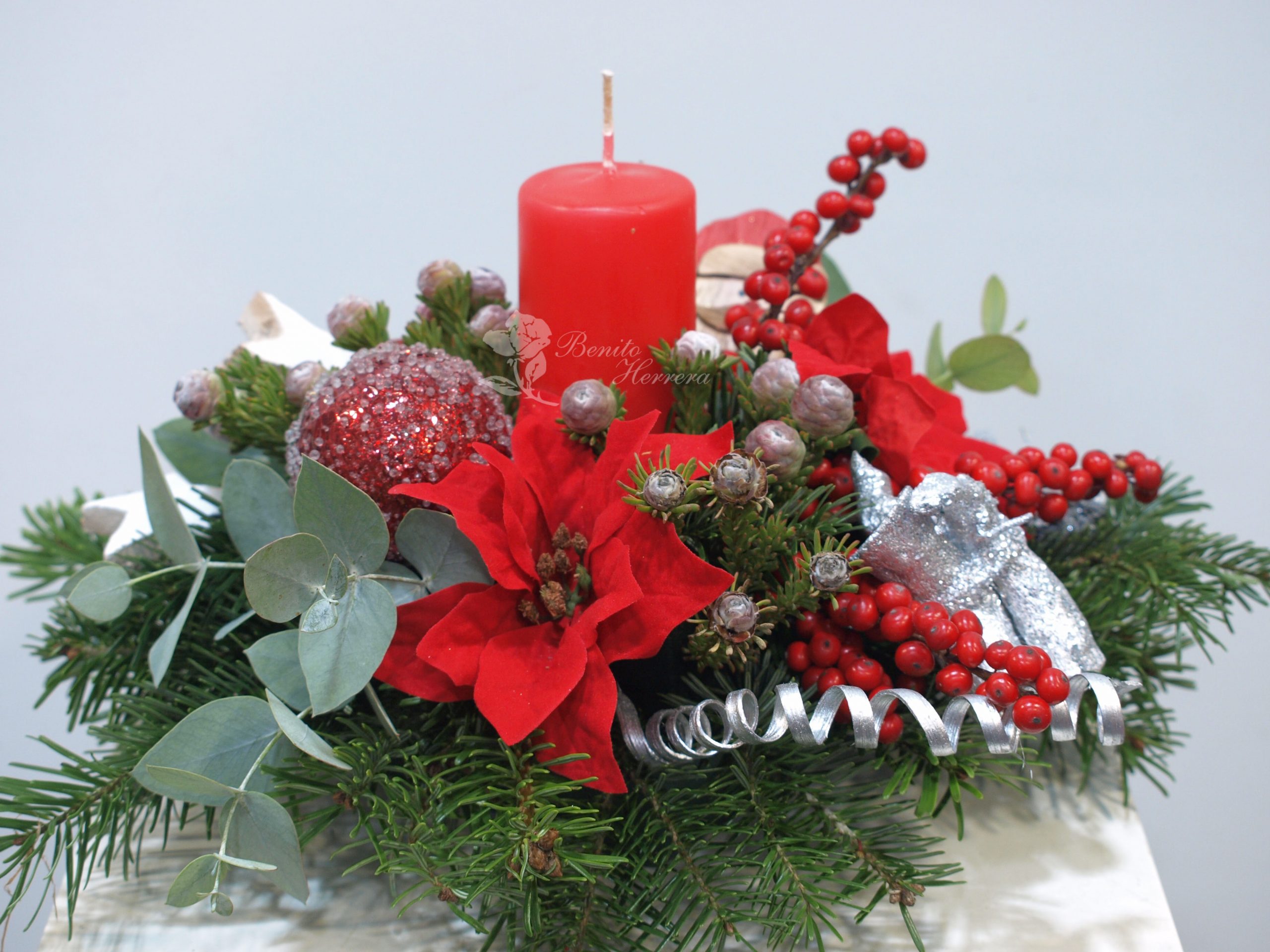 Centro vela roja y abeto 4