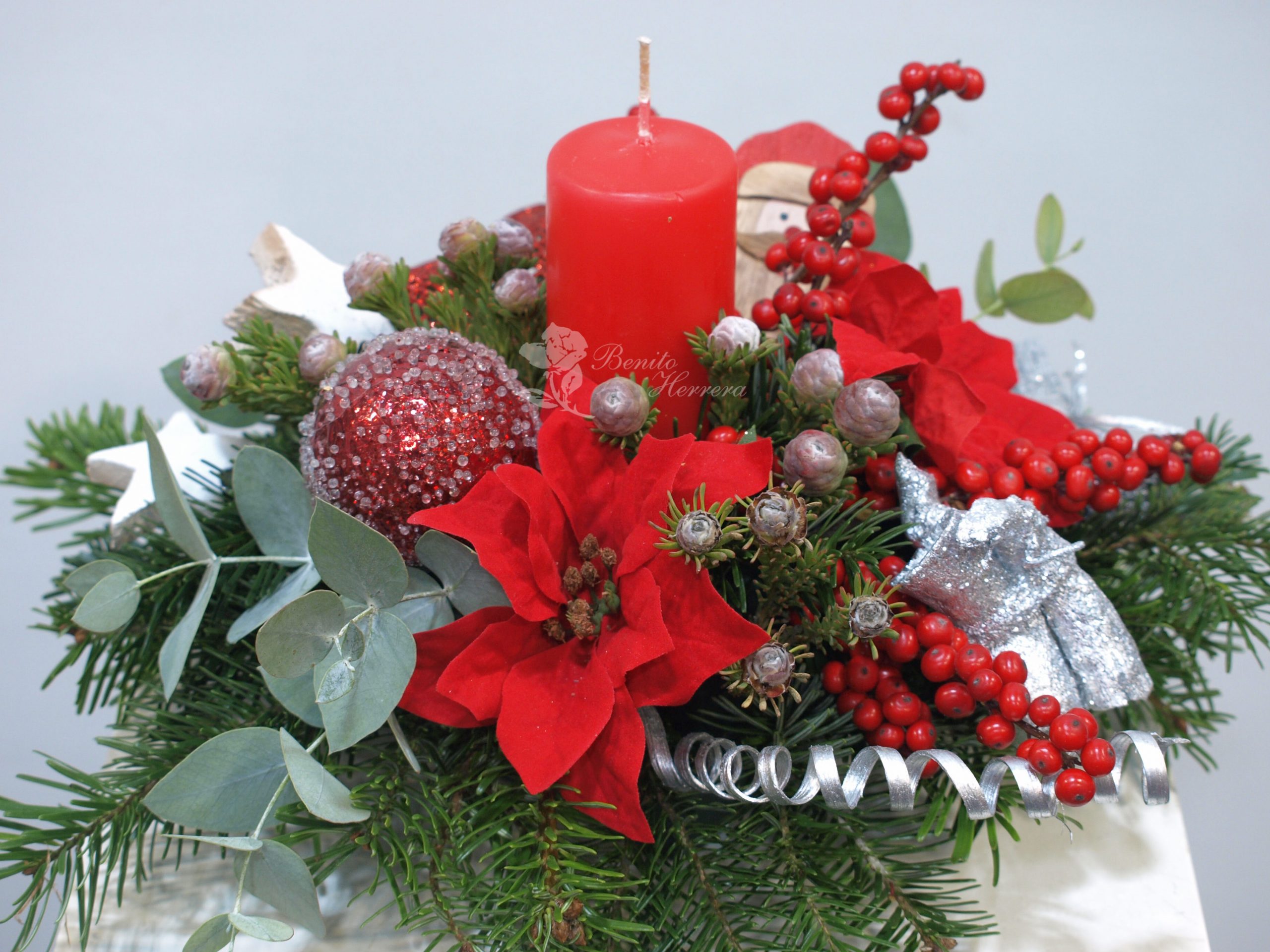 Centro vela roja y abeto 3