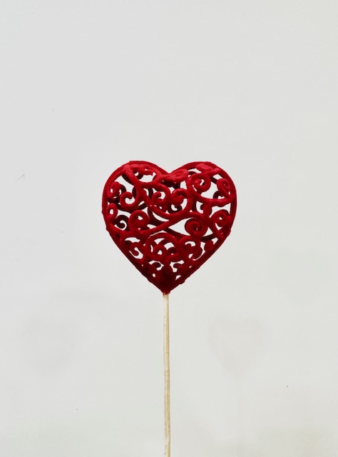 Pincho corazón barroco 3