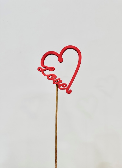 Pincho corazón LOVE 3