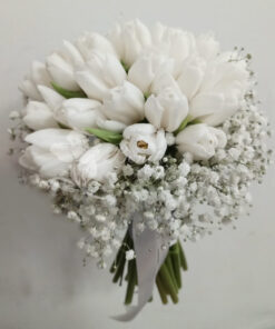 Ramo de novia tulipanes